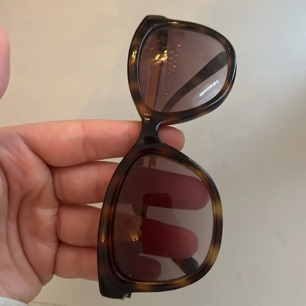 Banana Republic Hannah/S 0V08 Dark Havana YY Brown Gradient Lens Sunglasses